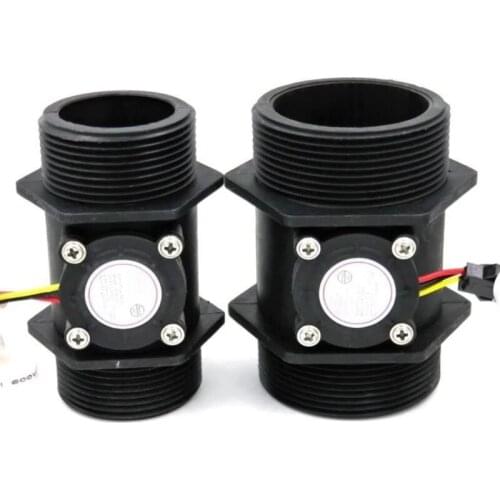 Water Flow Sensor DN40 DN50 Large Flow High Presice Water Flow Sensor Hall Flowmeter Meter Counter Instrument Measurement X4YD