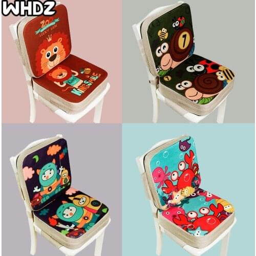 Baby Dining Cushion Children Increased Chair Pad Adjustable Removable Highchair Chair Booster Cushion Seat Chair for Baby Care