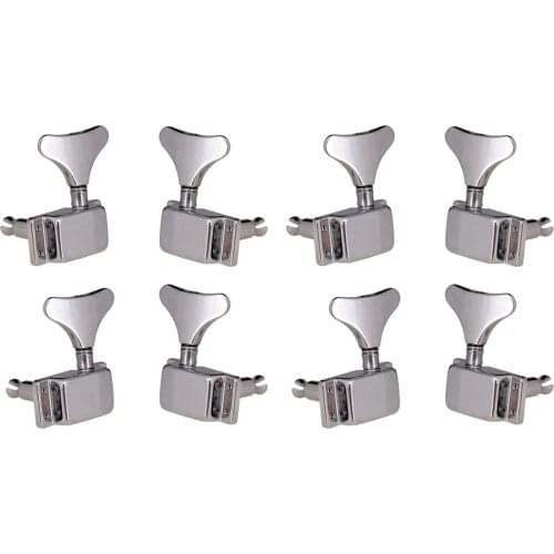 8pcs 4L4R Bass Tuners Tuning Pegs Machine Heads for Electric Guitar Bass Parts Accessories