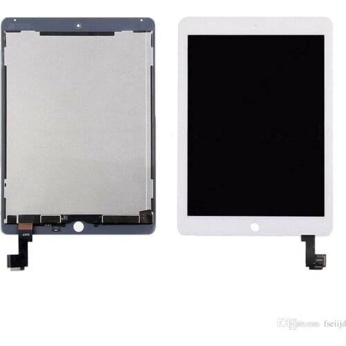 New original For iPad Air 2 For iPad 6 A1567 A1566 LCD Display Touch Screen Digitizer Assembly White & Black+adhesive