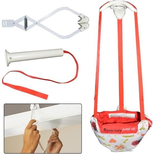 Baby Door Jumper Portable Door Swing Bumper Jumper Exerciser With Adjustable Strap For Toddlers Infants 6 Months To 2 Years Old