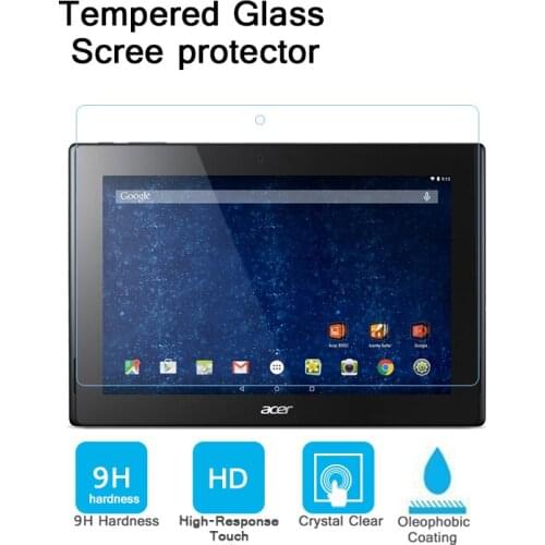 Premium 0.3mm 9H 2.5D Tempered Glass film for Acer lconia Tab 10 A3-A30 10.1inch Anti-shatter Screen Protector Protective films