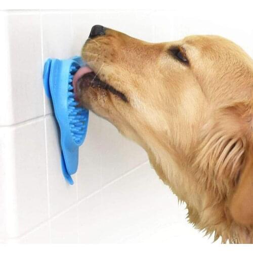 Dropshipping Slow Feeder Bath Buddy Dog Buddy Lick Pad Pet Bath Products Transfer Plate Pet Bath Fixed Suction Silicone Cup Bowl
