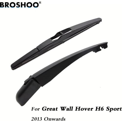 BROSHOO Car Rear Wiper Blade Blades Back Windscreen Wiper Arm For Great Wall Hover H6 Sport Hatchback (2013-) 250mm Auto Styling
