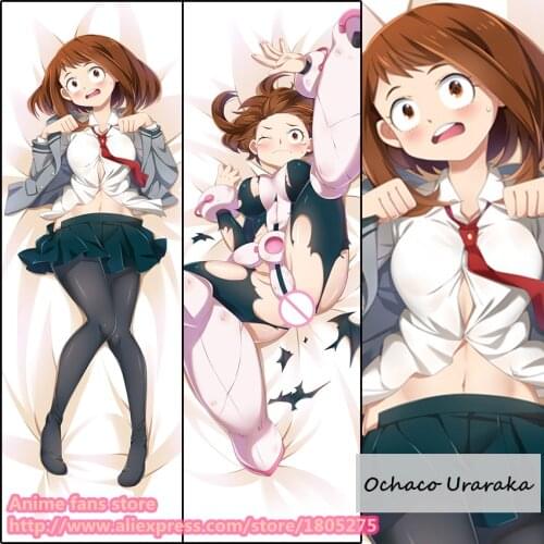 Anime My Hero Academia Ochaco Uraraka Otaku Japanese Pillowcase Pillow Cover Case Home decorative Hugging Body Bedding