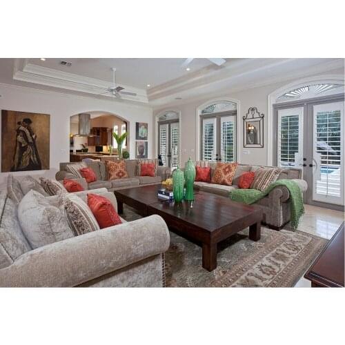 2017 hot sales high durable sun shade wooden blinds window shutters wood shutter slats louver wooden folding shutters WS1612005