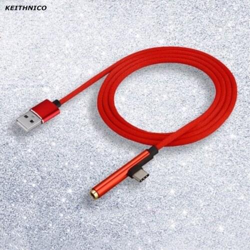 2-in-1 1m Adapter Cable Type C Cable With 3.5mm AUX Earphone Jack AUX Adapter For Samsung S9 S8 Xiaomi 5 6 Huawei mate10