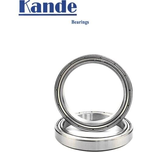 6809ZZ 45x58x7 ABEC-1 2Pcs 6809 ZZ Thin Section Deep Groove 6809 Ball Bearing 61809 Kande Bearings