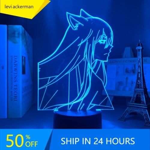 Acrylic 3d Lamp Anime Kamisama Kiss Tomoe for Bedroom Decor Night Light Childrens Birthday Gift Room Desk Led Light Manga Tomoe