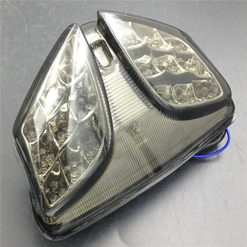 Aftermarket free shipping motorcycle parts LED Tail Brake Light for 2008-2009 Suzuki GSXR 600 GSX-R600 750 GSX-R750 Smoke