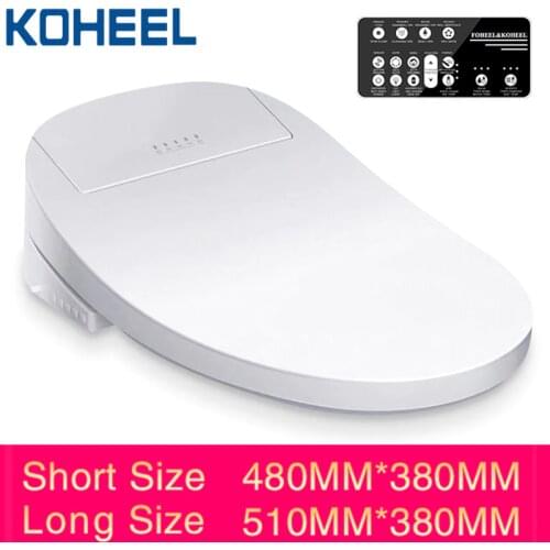 FOHEEL Smart Bidet Electric Bidet Cover Heated Toilet Seat Led Light Wc Smart Toilet Seat Lid Intelligent Toilet Seat
