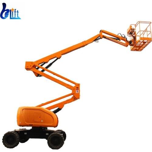 18m Hydraulic Suppliers Spider Electric Load 230kg Boom Machine Platform Lifts For Sale