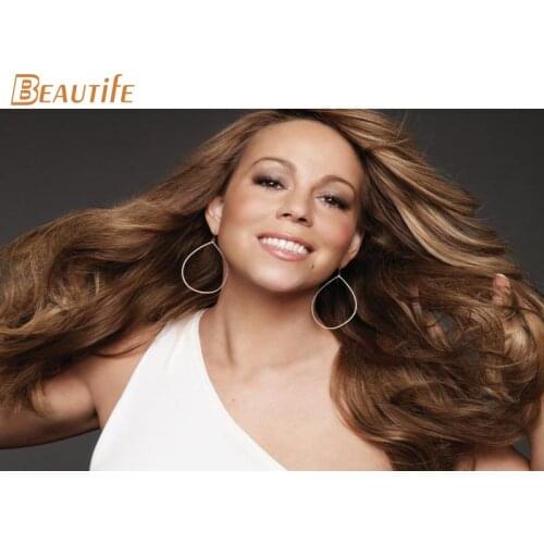 Custom Mariah Carey Poster Home Decoration Fashion Silk Fabric Wall Poster Custom Poster high quality