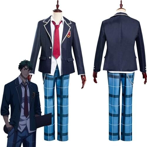 SK8 the Infinity Cosplay Nanjo Kojirou Cherry blossom Costume Adult School Uniform Suit Costumes