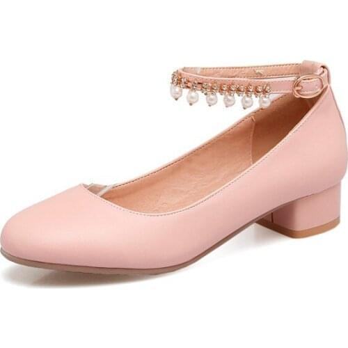 Low age season in 2018 new product leisure with square with round head cuhk child 31-43 shallow mouth strap shoes 18129