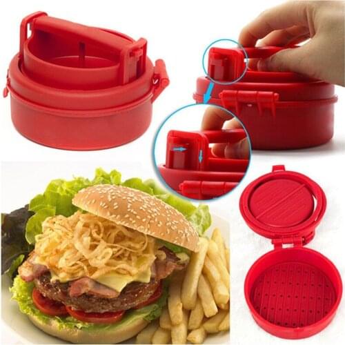 Manual Hamburger Forms Press Burger Patties Maker Press Chef Cutlets Stuffed Hamburger Mold Grill Kitchen Tools Gadgets naruto