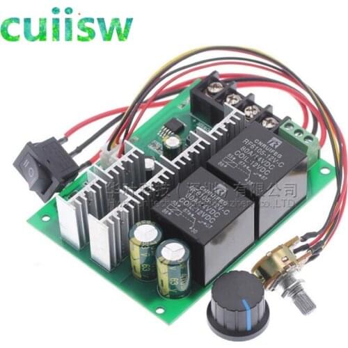 Pwm speed electronic 40A DC12V / 24V / 36V / 48V Brushed motor controller Maximum Power of 2000W Third gear forward/reverse/stop