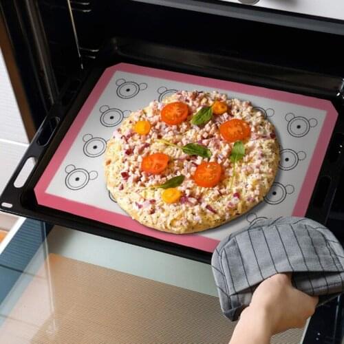 Silicone Macaron Baking Mat Nonstick Rolling Dough Mats Fondant Cakes Pastry Dough Roll Mats Oven Baking Sheet Bake Pan Liner