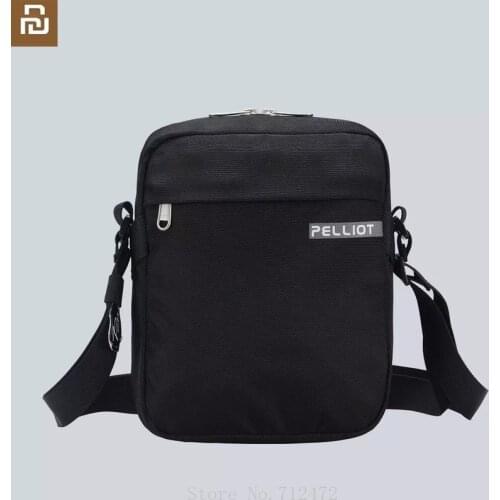 Youpin Men Shoulder Bag Male Casual Waterproof Scratch Resistant Crossbody Bag Travel Business Messenger Bag