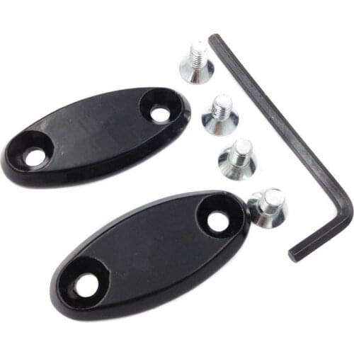 2x Mirror Block Off Base Plates For Honda CBR 600 F4 600RR 900RR 1000RR 954 929 Motorcycle