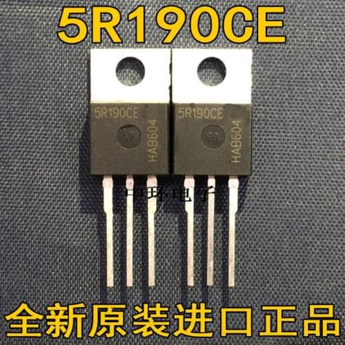 5 PCS 5R190CE IPP50R190CE TO-220 550V 24.8A ＆ IPP50R199CP 5R199P TO-220 550V 17A ＆IPP50R399CP 5R399P 9A 560V TO220