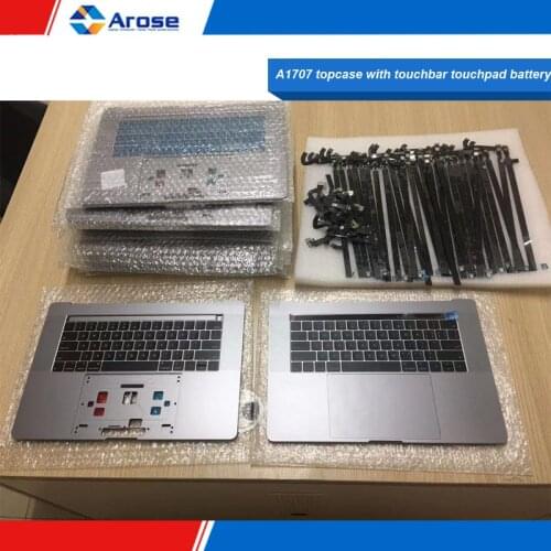 A1707 top case a1707 palmrest keyboard touchpad US UK A1707 topcase assembly