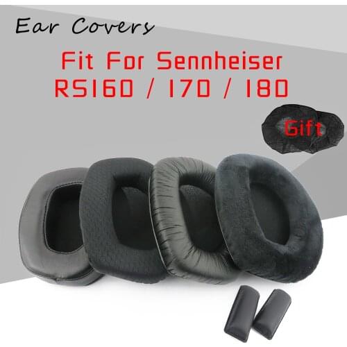Earpads for Sennheiser RS110 RS160 RS170 RS180 Headband Headphones Earpad Cushions Covers Velvet Ear Pad Replacement Parts