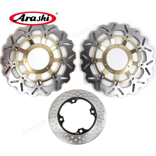 Arashi 1 Set For HONDA CBR1000RR 2004-2005 Front Rear Brake Disc Rotors CBR 1000 RR CBR1000 1000cc 2004 2005