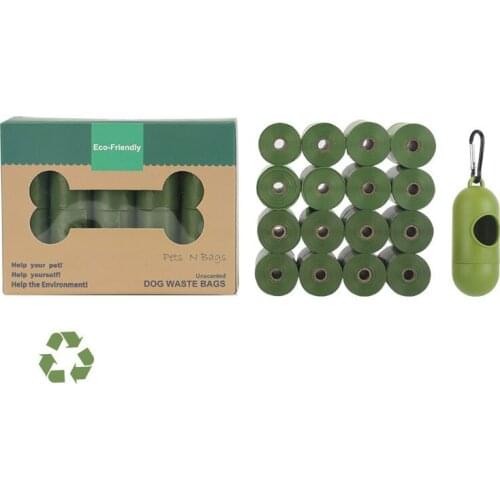 Biodegradable Pet Poop Bag Dog Waste Carrier Waste Bag Garbage Bag Environmental Garbage Bag For Dog Cats Pet Accessories
