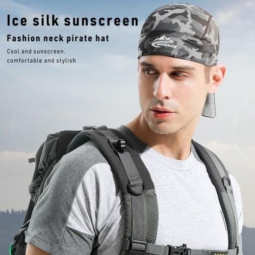 Quick Dry Cycling Cap Headscarf Ciclismo Head Scarf Headband Summer Male Running Riding Bandana Pirate Cap Men Head Scarf Sports