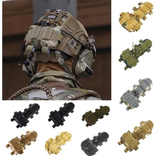 Tactical Pouch MK2 Battery Case For Helmet Airsoft Hunting Camo Battery Pouch Military Combat FAST Helmet Balance Weight Bags