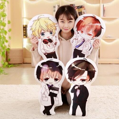Two-dimensional Plush Toy Pillow Manga Exhibition Japan Animation Peripheral Plush Stuffed Pillow Sofa Cushion Home Decoration