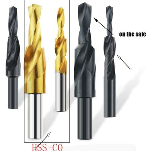 Straight shank ladder bit two steps drill bits stepped hole M3 M4