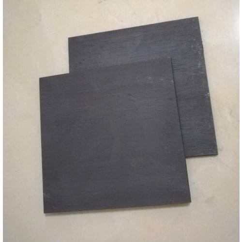 3mm*100mm*100mm High Purity Carbon Graphite plate For Electrodes , Casting ,Scientific research Material