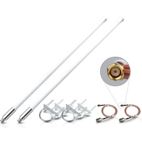 5.8dBi Fiberglass Antenna Bundle | Antenna for LoRa® + Antenna Magnetic Base | RAKwireless