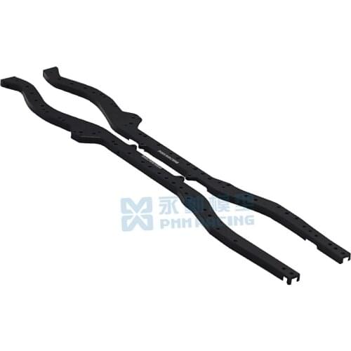 CNC Aluminium Alloy Frame Rail Set for 1/10 RC Rock Crawler D90 door body