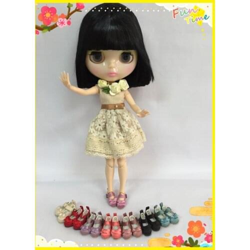 Doll shoes suitable for blyth ,azone ,OB doll,licca doll,1/8 BJD doll ,size 2.8cm
