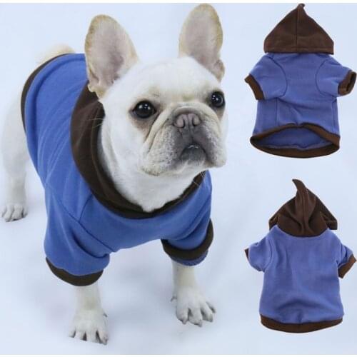 Fashion Pet Dog Hoodie Pet Coat Cotton Soft Pullover Dog Shirt Jacket Sweatshirt Cat Sweater Pets Clothing Outfit Pets Costume