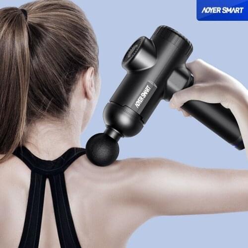 Rechargeable Muscle Deep-impact Massager Relax Fitness Vibration Fascia Gun Massage