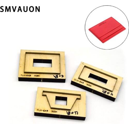 SMVAUON Card holder Diy Classical simplicity card bag Dies Suitable For Die-cutting Machines leather cutter cutting die