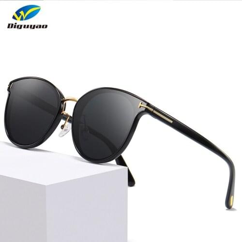 DIGUYAO New arrivals Brand Polarized Women Cat Eye Male Sun Glasses fishing Driving Sunglasses Lady Fashion Sunglasses Men UV400