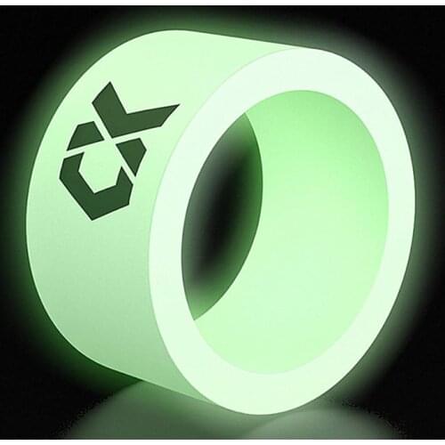 1pc Fishing Rod Luminous Silicone Rod Stop Ring Handle Anti-Slip Ring Fishing Tackle Fishing Rod Accessories Finger Ring Fishing