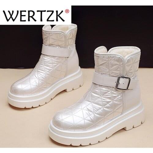 Женские зимние сапоги Wertzk China At AliExpress
