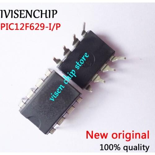10pcs PIC12F629-I/P PIC12F629 12F629 DIP-8