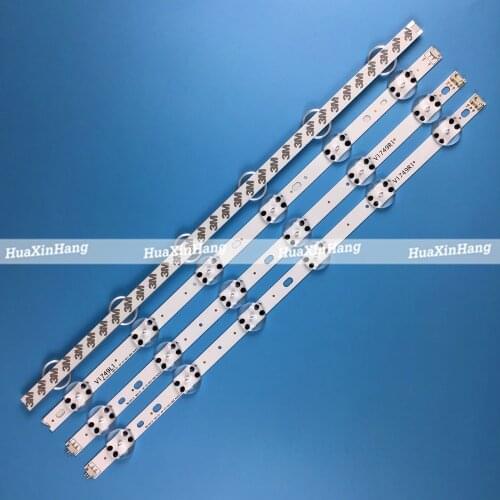 5set=20PCS LED strip For LG 49" V17 ART3 TV 49UJ651V 49UJ675V 49UJ676V 49UJ634V 49UJ630V 49UJ655V 49UJ6565 6916L-2862A 49UJ6565