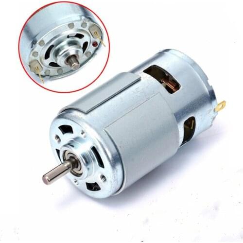 775 DC Motor Ball Bearing Large Torque High Power Low Noise Hot Sale Electronic Electric tool Component 12V-36V 3500-12000 RPM