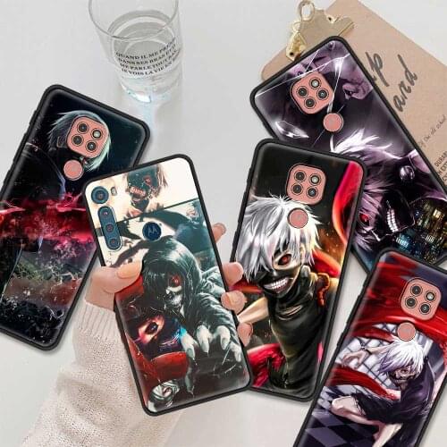 Anime Manga tokyo ghouls Phone Case For Moto G9 G8 Play Plus G60 G50 G40 G30 Fusion G20 G10 Power one Fusion G8 Power Llte E6S