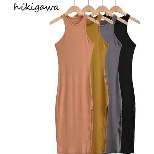 Женские повседневные платья HIKIGAWA China At AliExpress