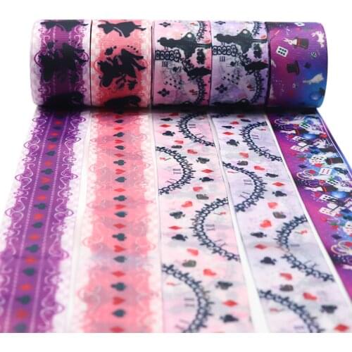 5 Yards 1.5'' 38MM Girl Two-Sided Printed Ribbon For Hair Bows DIY Crafts Handmade Accessories Y2021052801