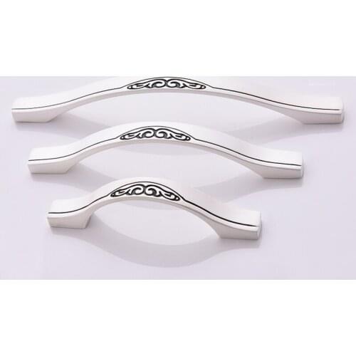 Metal pull knob/ handles Pitch-row 128mm/96mm/64mm gold color with 2.2cm screw for furniture door drawer cupboard cabinet